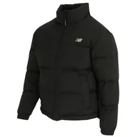 Kurtki i kamizelki sportowe damskie - Kurtka New Balance WJ34303BK - czarna - miniaturka - grafika 1
