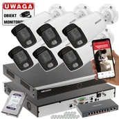 Zestawy do monitoringu - Zestaw kamer do monitoringu zewnętrznego Acusense Hikvision DS-2CD2027G2-L(2.8MM)(C) FullHD ColorVu IR40 - miniaturka - grafika 1