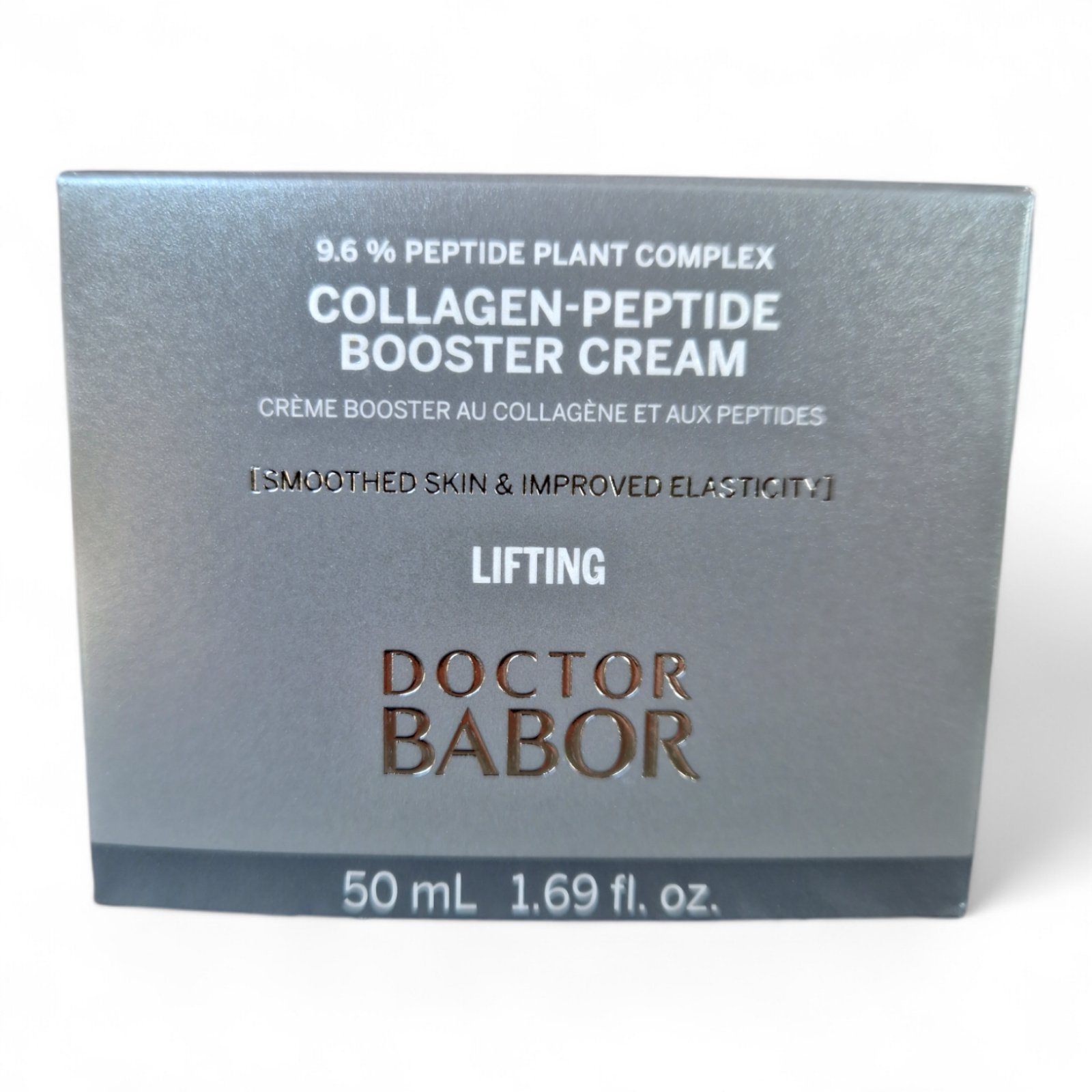 DOCTOR BABOR Collagen Peptide Booster Cream Nawilżający krem do twarzy intensywnie ujędrniający krem przeciwzmarszczkowy dla widocznie gładkiej skóry Vegan 50ml