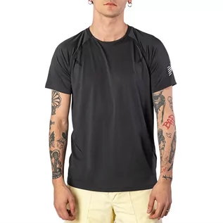 Koszulki sportowe męskie - Koszulka New Balance MT23145PHM - czarna - grafika 1