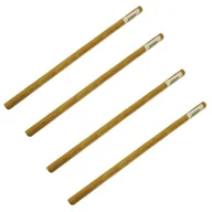 Zabawki kreatywne - 4 gładkie drewniane szpilki do tkania ścian 30 cm Ø 12 mm - miniaturka - grafika 1