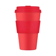Kubki termiczne - Kubek na wynos Ecoffee Solid Colours Meridian Gate 400ml - Czerwony - miniaturka - grafika 1