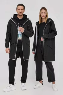 Kurtki damskie - Rains kurtka 18540 Long Jacket Reflective kolor czarny przejściowa - grafika 1