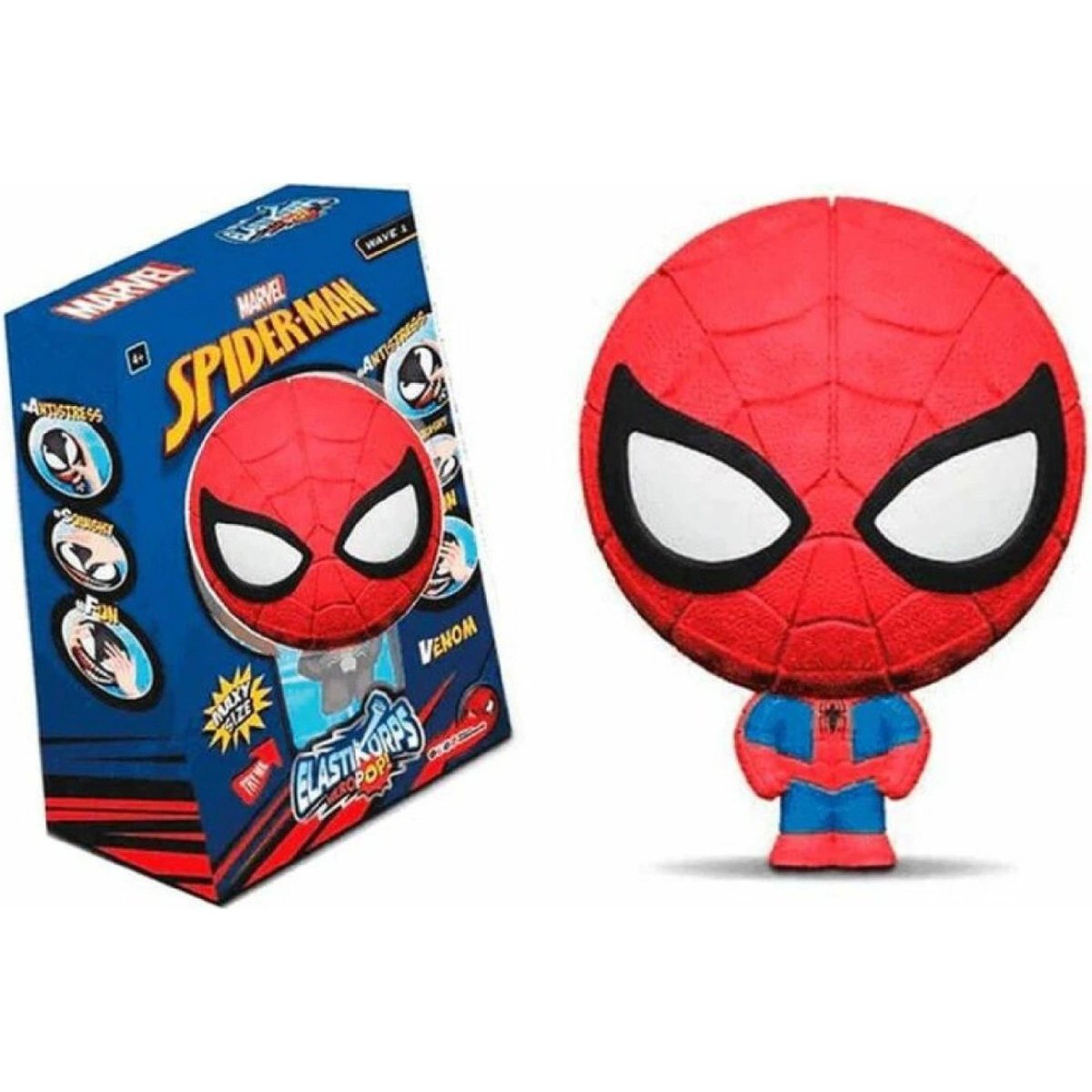 Figurka Marvel Spiderman Elastikorps 16 cm SQUISHY GNIOTEK ANTYSTRESOWY