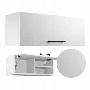 Szafka Łazienkowa Wisząca Pozioma 100 Dąb Złoty Craft 80cm - Szafki łazienkowe - miniaturka - grafika 1