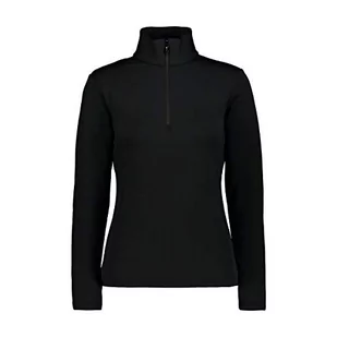 CMP Damska bluza z polaru, Nero, 42, 38E1596 - Bluzy damskie - miniaturka - grafika 1