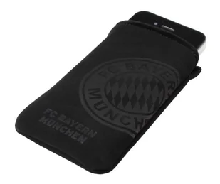 J-Straps FC Bayern etui na telefon iPhone 3G, 3GS i 4 i smartfony, czarne - Etui i futerały do telefonów - miniaturka - grafika 1