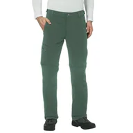 Spodnie męskie - Spodnie męskie Vaude Farley Stretch II T-Zip trekkingowe zielone-XS - miniaturka - grafika 1