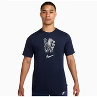 Koszulki męskie - Koszulka Nike Chelsea FC Lion Tee HF0900-451 - miniaturka - grafika 1