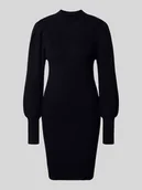 Sukienki - Sukienka o kroju comfort fit z dzianiny z mieszanki wiskozy model ‘KATIA’ - miniaturka - grafika 1