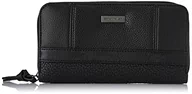Portfele - TOM TAILOR - Womenswear JUNA portfel damski, czarny, 20x2,5x10,5 - miniaturka - grafika 1