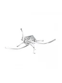 Lampy sufitowe - Paul Neuhaus Oświetlenie Wellington Lampa Sufitowa LED Aluminium, 4-punktowe 9144-55 - miniaturka - grafika 1