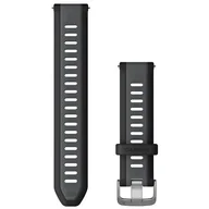 Akcesoria do smartwatchy - Pasek do GARMIN 010-11251-AG (20 mm) Czarno-szary - miniaturka - grafika 1