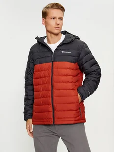 Columbia Kurtka przejściowa Powder Lite™ Hooded Jacket Pomarańczowy Regular Fit - Odzież trekkingowa męska - miniaturka - grafika 1