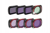 Kamery cyfrowe - akcesoria - Zestaw 8 filtrów do kamery sportowej Freewell do DJI Osmo Pocket 3 All Day - miniaturka - grafika 1