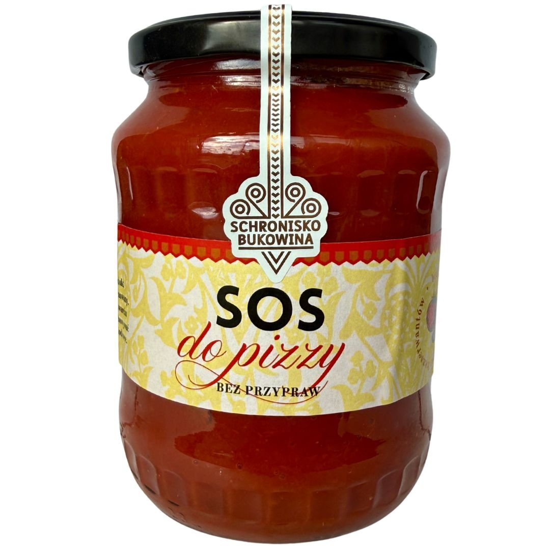 Sos do pizzy bez przypraw 700ml - Schronisko Bukowina