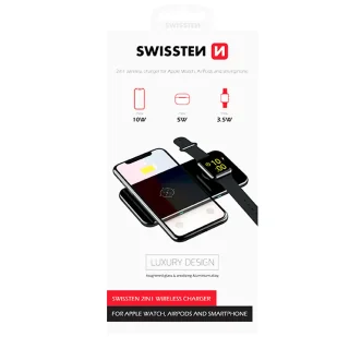 SWISSTEN Bezprzewodowa ładowarka indukcyjna 10W 2w1 - Ładowarki do telefonów - miniaturka - grafika 8