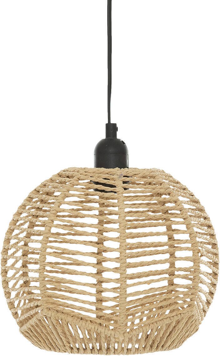 Lampa wisząca CAREN z kloszem z plecionki, Ø 24 cm