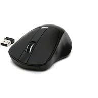 Myszki - Mysz OMEGA bezprzewodowa 1000/1200/1600dpi czarna 45860 - miniaturka - grafika 1