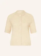 Swetry damskie - Opus Kardigan Doriana beige - miniaturka - grafika 1