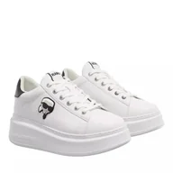 Sneakersy damskie - Karl Lagerfeld Anakapri NFT Lo Damskie W Biało Czarne Skórzane Sneakersy - niezdefiniowany / biały czarny - miniaturka - grafika 1