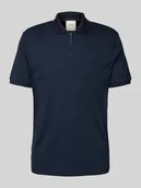 Koszulki męskie - Koszulka polo o kroju slim fit z wyhaftowanym logo model ‘LIQUID TOUCH’ - miniaturka - grafika 1