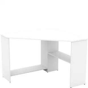 Biurko Narożne 2497LY03 TYP-03 Rino Biały Mat Helvetia Wieruszów Biały - Biurka - miniaturka - grafika 1