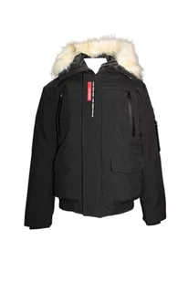 KURTKA REDSKINS JUNIOR PARKA DZIECIĘCA UNISEX ref1002new czarny rozmiar 10 lata - Kurtki i płaszcze dla chłopców - miniaturka - grafika 1