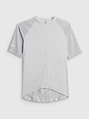 Koszulki rowerowe - 4F Koszulka kolarska męska - szara XXL - miniaturka - grafika 1