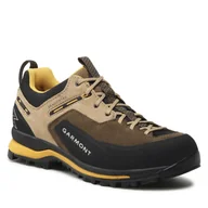 Buty trekkingowe męskie - Trekkingi Garmont - Dragontail Tech 002611 Beige/Yellow - miniaturka - grafika 1