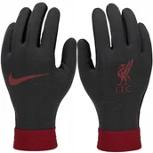 Piłka nożna - M Rękawiczki Nike Liverpool FC Thermafit - HO23 Jr FQ4600-010 czarny M - miniaturka - grafika 1