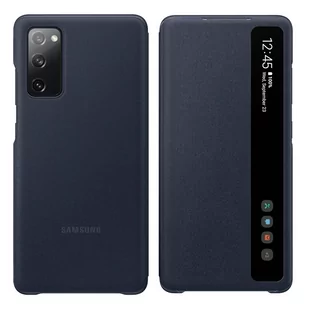 Samsung Galaxy S20 FE - Smart Clear View Cover - Navy EF-ZG780CNEGEW - Etui i futerały do telefonów - miniaturka - grafika 1