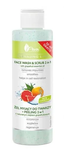 Ava Labolatorium Cleansing Line, żel myjący do twarzy + peeling 2w1, 200 ml - Żele do mycia twarzy - miniaturka - grafika 1