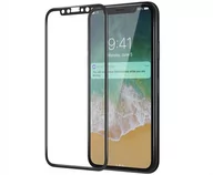 Szkła hartowane na telefon - Hartowane Szkło Soft Bestphone, iPhone X Czarny - miniaturka - grafika 1