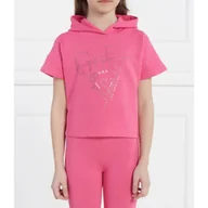 Bluzy dla dziewczynek - Guess Bluza LS ACTIVE | Cropped Fit - miniaturka - grafika 1