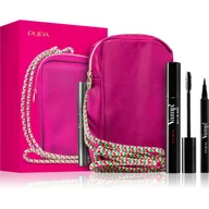 Palety i zestawy do makijażu - Pupa Vamp! All In One zestaw maskara Vamp! All In One 9 ml + eyeliner Vamp! Stylo Liner 1,1 ml 100 Extra Black + etui na telefon W 101 Extra Black - miniaturka - grafika 1