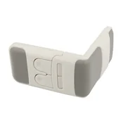 Zabezpieczenia dla dzieci - Blokada drzwi CS508 narożna biała Dis - miniaturka - grafika 1