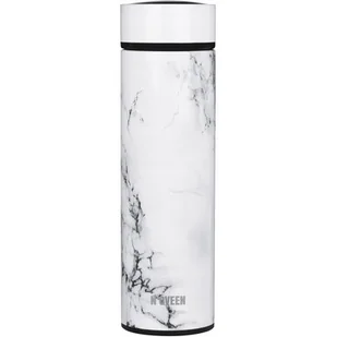 NOVEEN Butelka termiczna NOVEEN Marble TB2319 Biały TB2319 - Kubki termiczne NOVEEN Butelka termiczna NOVEEN Marble TB2319 Biały TB2319 - Kubki termiczne - miniaturka - grafika 1