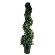 Sztuczne drzewka - Leaf Chronione sztuczne drzewo topiary, 125 cm UV bukszpan - miniaturka - grafika 1