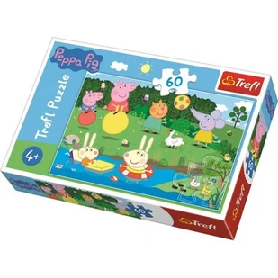 Trefl Puzzle 60 Świnka Peppa Wakacyjna zabawa - Puzzle - miniaturka - grafika 1