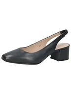 Czółenka - CAPRICE Czółenka typu sling-9-29500-42 G, Navy Structure, 37 EU - miniaturka - grafika 1