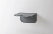 Akcesoria dla osób starszych i niepełnosprawnych - Etac Relax - krzesełko prysznicowe naściene (Seria SPA) Etac Relax - krzesełko prysznicowe naścienne kol. szary bez podłokietników (125 kg) - miniaturka - grafika 1