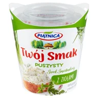 Szybkie dania obiadowe - Serek Twój Smak Puszysty Z Ziołami Piątnica 150G - miniaturka - grafika 1