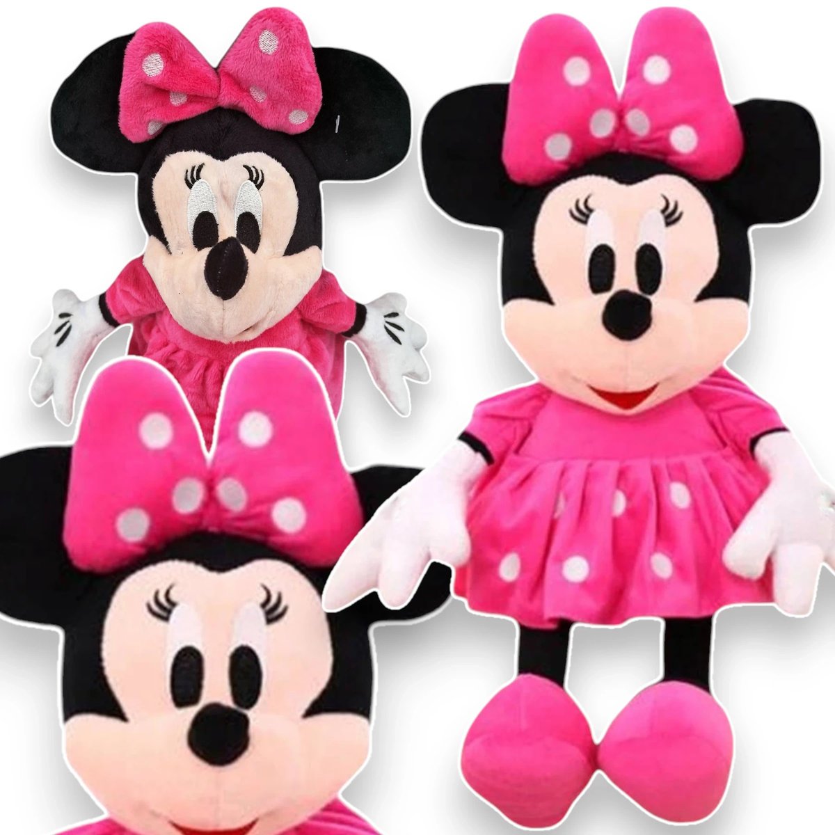 MYSZKA MINNIE - MASKOTKA MINNIE PLUSZAK Z DŹWIĘKIEM 42CM PLUSZAK Z BAJKI