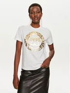 Koszulki i topy damskie - Just Cavalli T-Shirt 76PAHG12 Biały Regular Fit - miniaturka - grafika 1