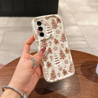 Etui i futerały do telefonów - TEMU Etui na telefon: Brązowa Kreskówkowa Choinka Piernikowa dla Mężczyzny, Etui na for Galaxy A56 A26 A36 A55 A35 A06 A16 A05 A14 A24 A34 A54 A15 - miniaturka - grafika 1