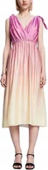 Sukienki - Esprit Sukienka Kolorowa Prosta Midi Casual 38 Jgs - miniaturka - grafika 1