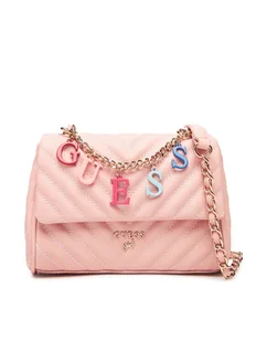 Guess Torebka J4YZ45 WFZL0 Różowy - Torebki damskie - miniaturka - grafika 1