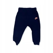 Dresy damskie - Spodnie dresowe dziewczęce granatowe NIKE 9 msc - Nike - miniaturka - grafika 1