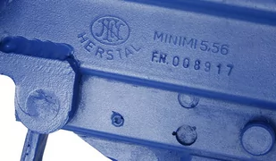 BLUEGUNS - Treningowa Atrapa Broni - FN M249 - FSM249B - Broń treningowa - miniaturka - grafika 2